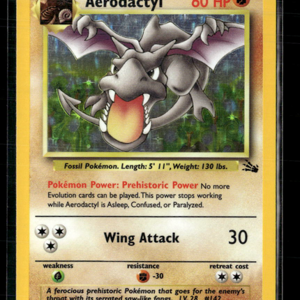 Pokemon 1999 Fossil Aerodactyl #1/62