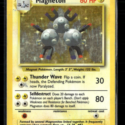 Pokemon 1999 Base Set Magneton #9/102