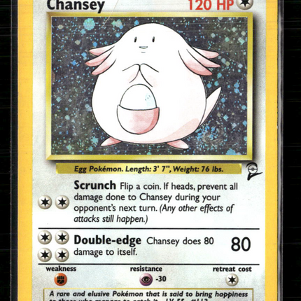 Pokemon 2000 Base Set 2 Chansey #3/130