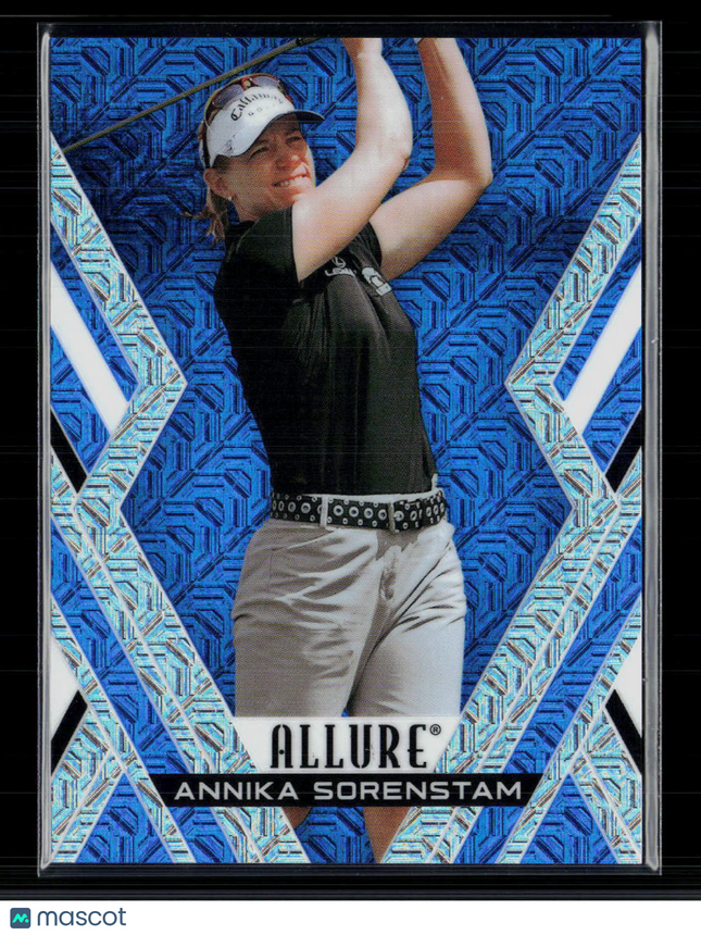 2026 Upper Deck Allure Golf Annika Sorenstam #40 Blue Tees 15/35