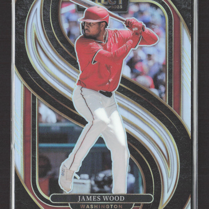 2025 Panini Select Prizm James Wood #172 Silver