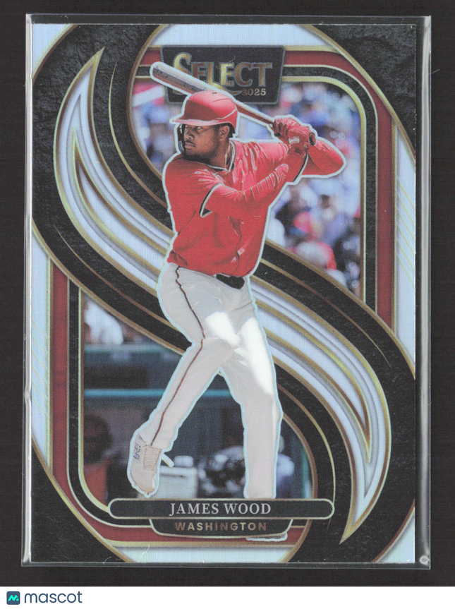 2025 Panini Select Prizm James Wood #172 Silver