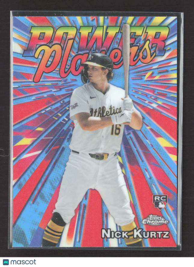 2025 Topps Chrome Power Players Nick Kurtz #PP-30 RC