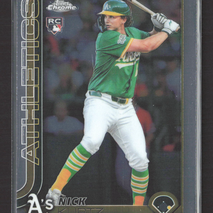2025 Topps Chrome Nick Kurtz #USC178 RC