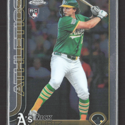 2025 Topps Chrome Nick Kurtz #USC178 RC