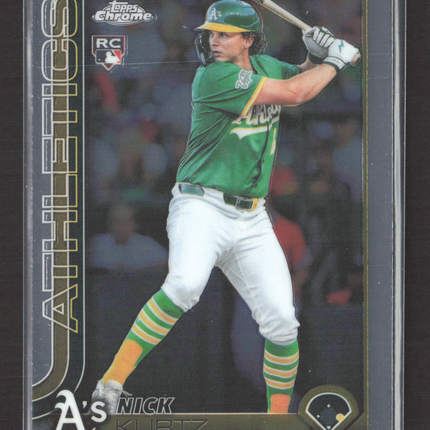 2025 Topps Chrome Nick Kurtz #USC178 RC