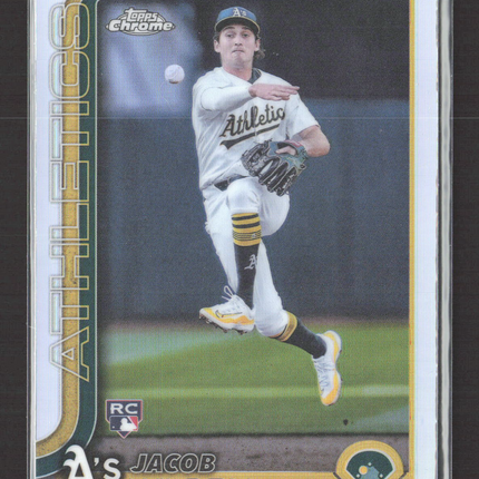 2025 Topps Chrome Jacob Wilson #96 Refractor RC