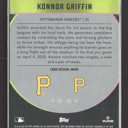 2025 Bowman Chrome Bowman Ascensions Konnor Griffin #BA-12
