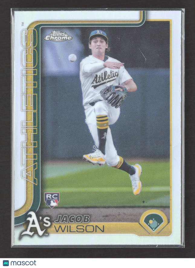 2025 Topps Chrome Jacob Wilson #96 Refractor RC