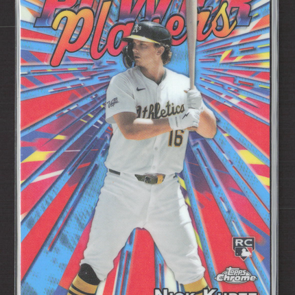 2025 Topps Chrome Power Players Nick Kurtz #PP-30 RC