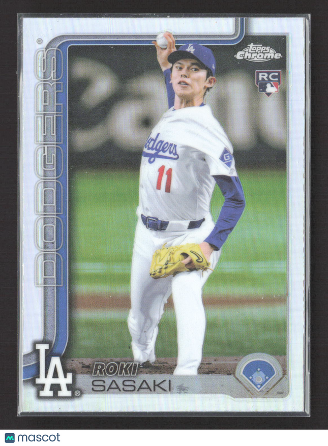 2025 Topps Chrome Roki Sasaki #217 Refractor RC