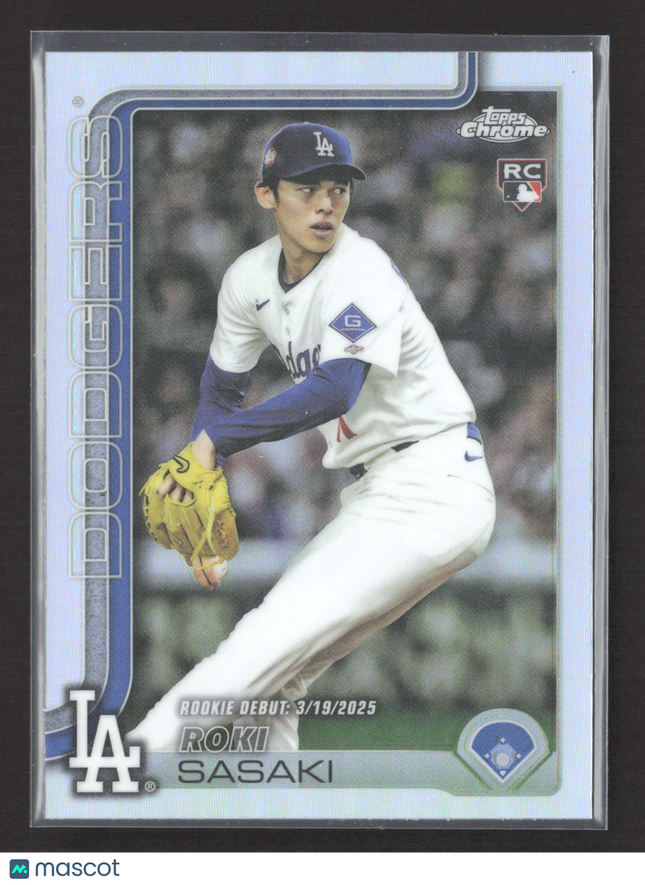 2025 Topps Chrome Roki Sasaki #USC73 Refractor RC