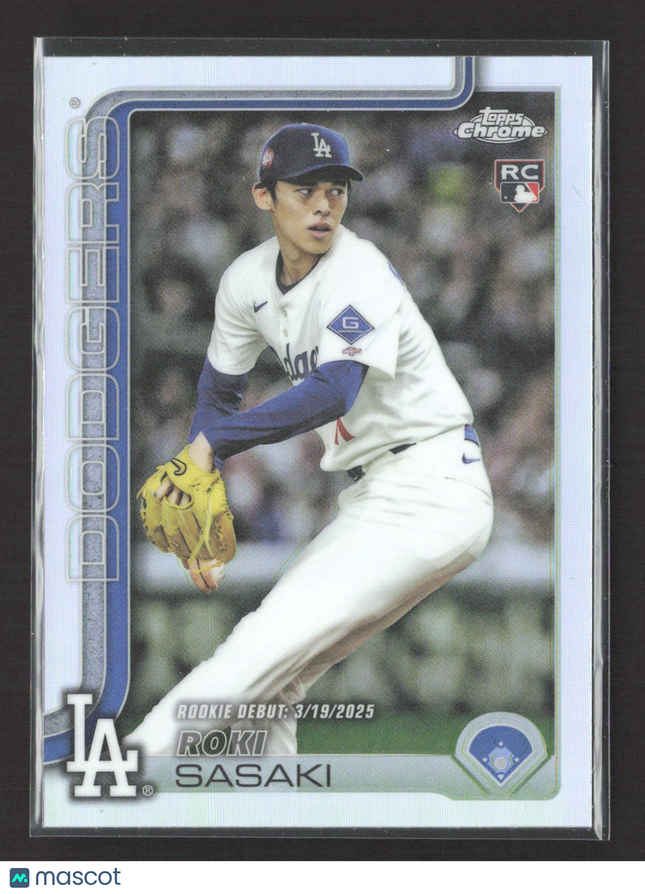 2025 Topps Chrome Roki Sasaki #USC73 Refractor RC