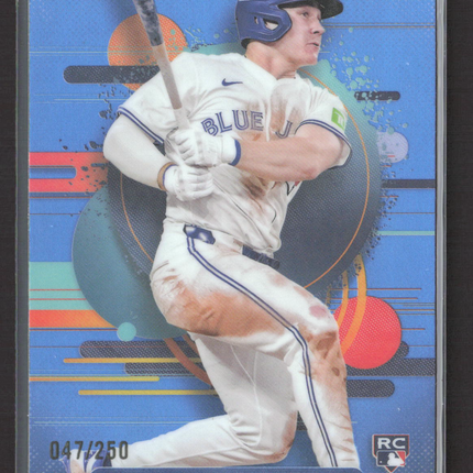 2025 Topps Finest Alan Roden #171 Blue RC 047/250