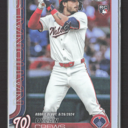 2025 Topps Chrome Update Dylan Crews #USC190 Refractor RC