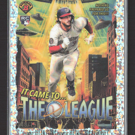 2025 Bowman It Came To... The League Dylan Crews #IT-13 Mini Diamond /150 RC