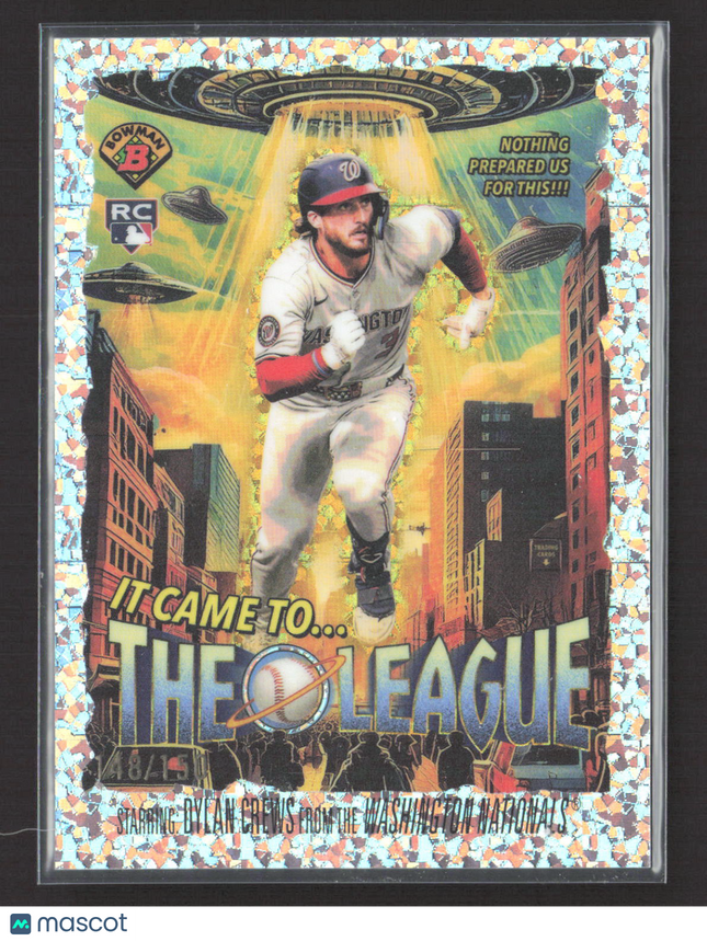 2025 Bowman It Came To... The League Dylan Crews #IT-13 Mini Diamond /150 RC