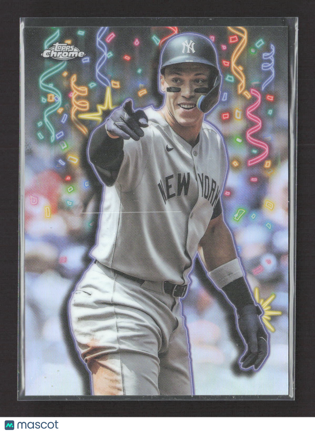 2025 Topps Chrome Celebracion Aaron Judge #CT-6