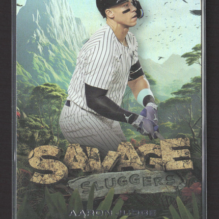 2025 Topps Stadium Club Savage Sluggers Aaron Judge #SS-19