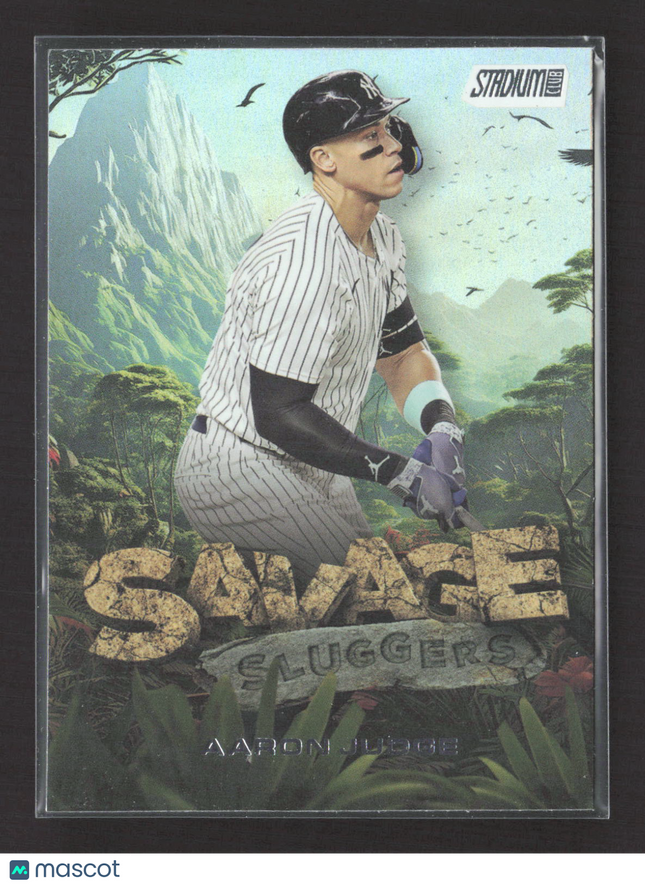 2025 Topps Stadium Club Savage Sluggers Aaron Judge #SS-19