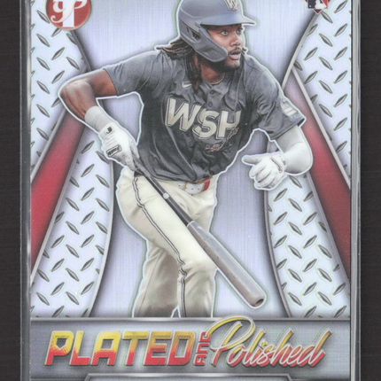 2025 Topps Pristine Plated and Polished James Wood #PP-40 RC