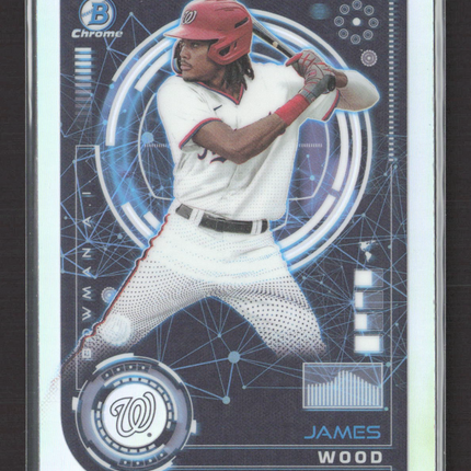 2024 Bowman Chrome Bowman AI James Wood #BAI-17