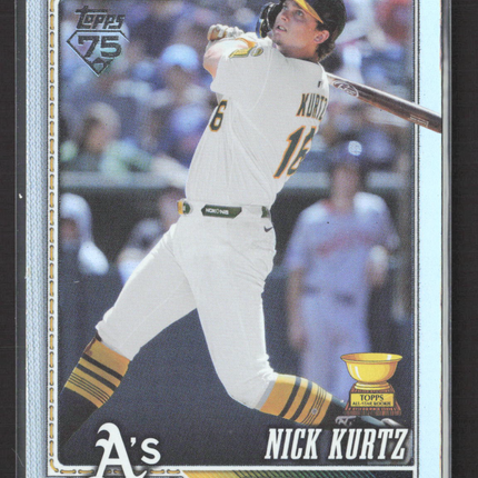 2026 Topps Series One Nick Kurtz #97 Rainbow Foil