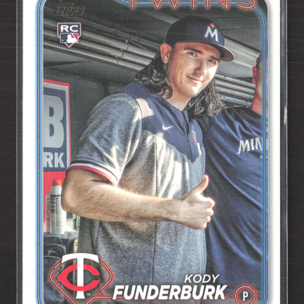 2024 Topps Series Two Kody Funderburk #538 Golden mirro RC