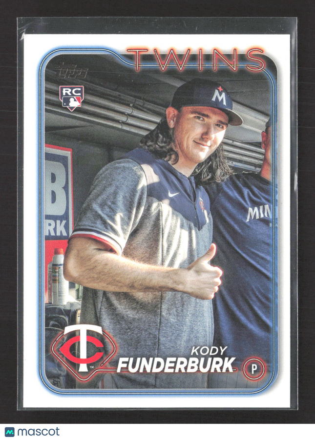 2024 Topps Series Two Kody Funderburk #538 Golden mirro RC