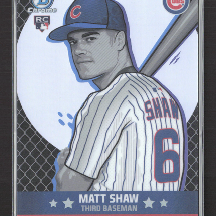 2025 Bowman Chrome Bowman Ascensions Matt Shaw #BA-2 RC