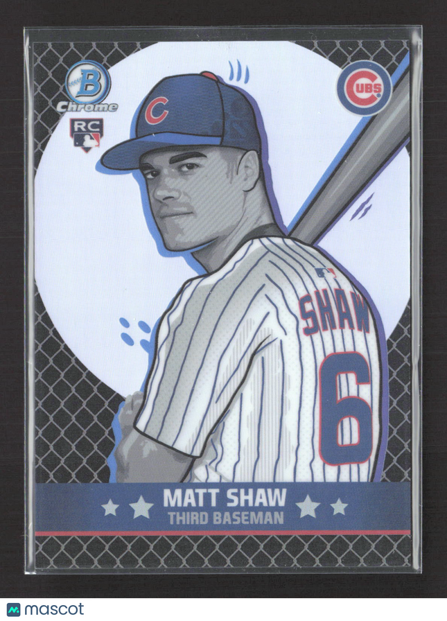 2025 Bowman Chrome Bowman Ascensions Matt Shaw #BA-2 RC