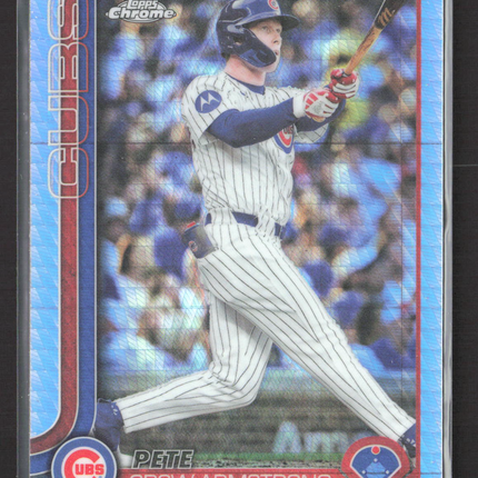 2025 Topps Chrome Pete Crow-Armstrong #USC76 Prism