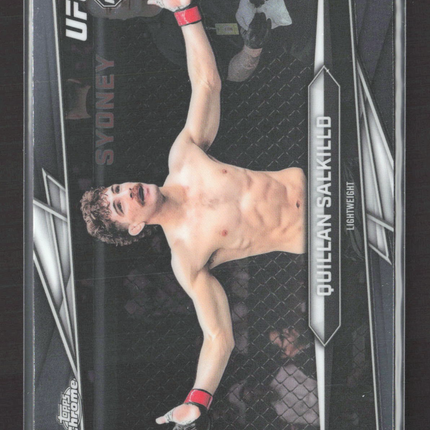 2026 Topps Chrome UFC Quillan Salkilld #57 RC
