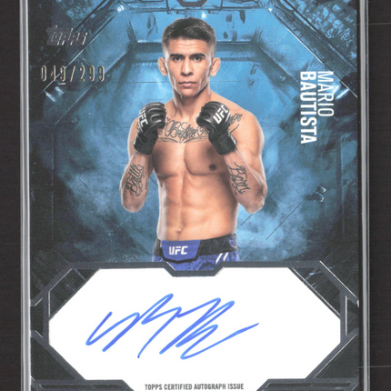 2025 Topps Knockout Mario Bautista #KA-MB 049/299 Auto
