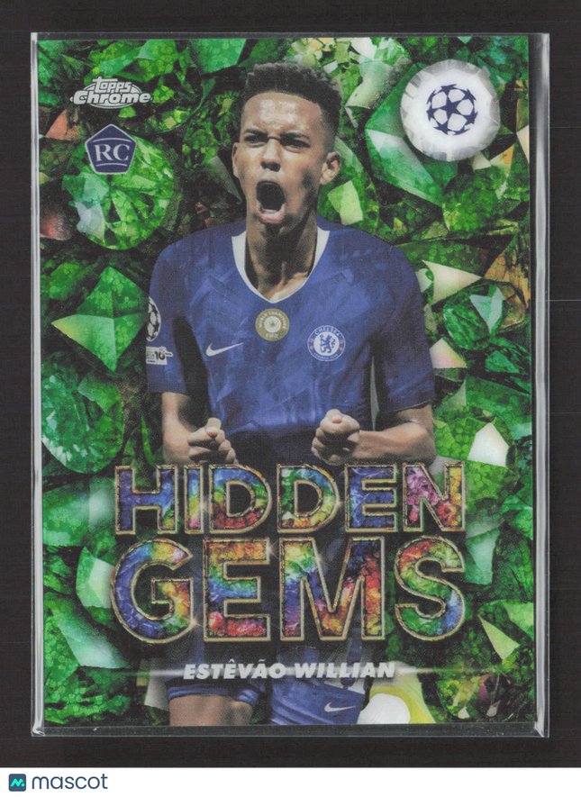 2026 Topps Chrome Hidden Gems Estevao Willian #HG-19 RC