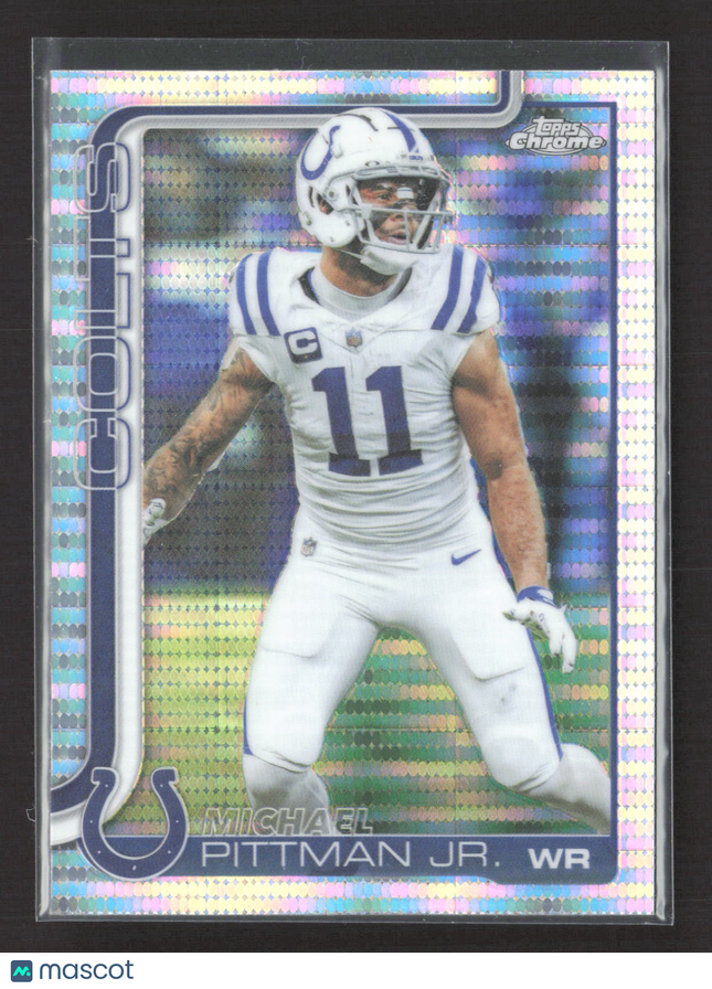 2025 Topps Chrome Michael Pittman Jr. #126 pulsar