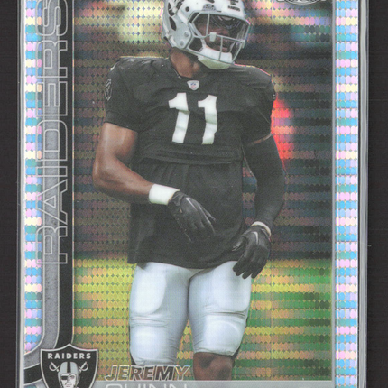 2025 Topps Chrome Jeremy Chinn #184 Pulsar