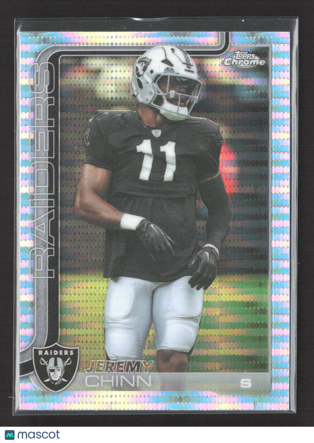 2025 Topps Chrome Jeremy Chinn #184 Pulsar