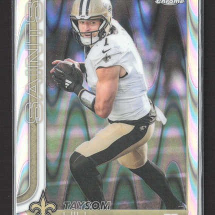 2025 Topps Chrome Taysom Hill #222 RayWave