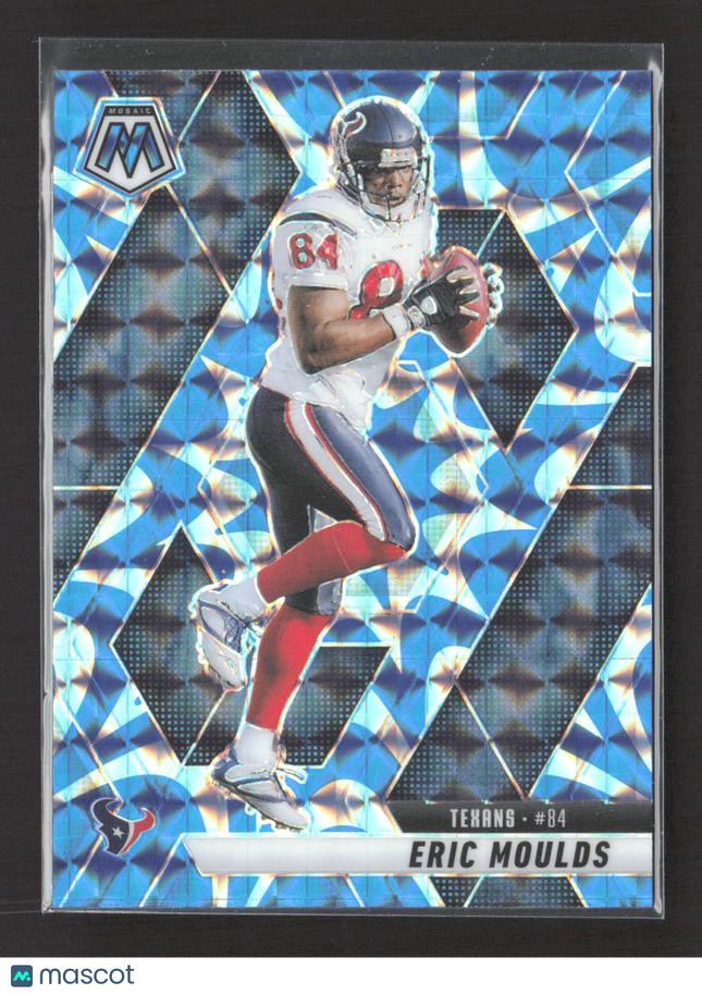 2025 Panini Mosaic Football Eric Moulds #40 Blue
