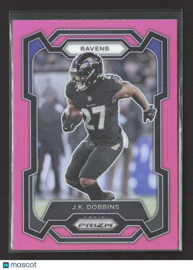 2023 Panini Prizm J.K. Dobbins #26 Pink