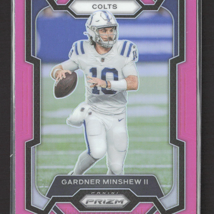 2023 Panini Prizm Gardner Minshew II #126 Pink