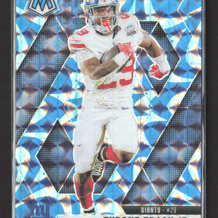 2025 Panini Mosaic Prizm Tyrone Tracy Jr. #164 Blue