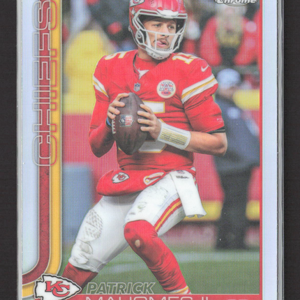 2025 Topps Chrome Patrick Mahomes II #148 Refractor