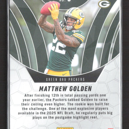 2025 Panini Mosaic Elevate Matthew Golden #3 RC