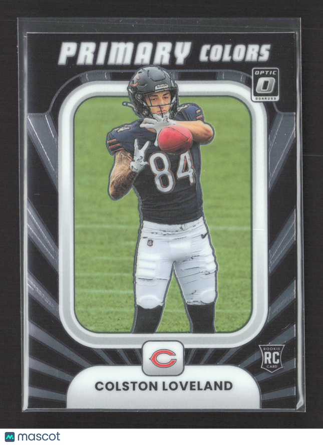 2025 Panini Donruss Optic Primary Colors Colston Loveland #10 RC