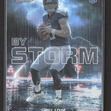 2023 Panini Absolute Football By Storm Will Levis #BST-14 RC