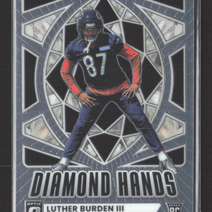2025 Panini Donruss Optic Diamond Hands Luther Burden III #5 RC