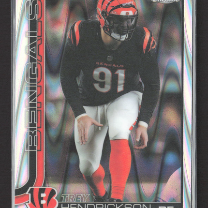 2025 Topps Chrome Trey Hendrickson #65 RayWave