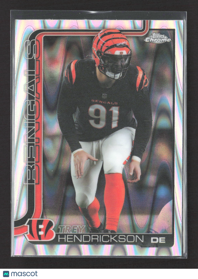 2025 Topps Chrome Trey Hendrickson #65 RayWave